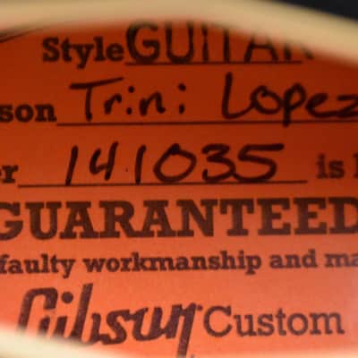 2025 Gibson Murphy Lab 1964 Trini Lopez Standard Reissue Ebony w/OHSC image 15