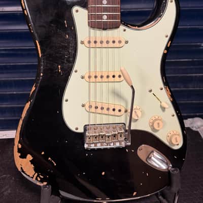 Fender Custom Shop Michael Landau '68 Stratocaster Relic 2013 - Present - Black image 2