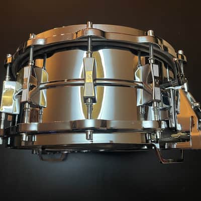 SONOR Signature HLD 582 snare drum 14x6,5 Ferro-manganese shell image 7