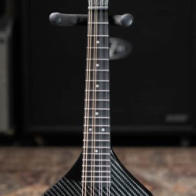KLOS A-Style Mandolin DAE Acoustic/Electric with K&K - Full Carbon with Gig Bag image 5