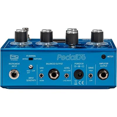 Warm Audio Pedal 76 All-Analog Transformer-Balanced FET Compressor Effects Pedal - Limited Edition Blue image 3