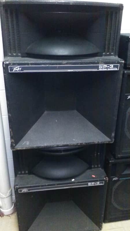 Peavey SP-3 Precision Transducer Pair Black image 1
