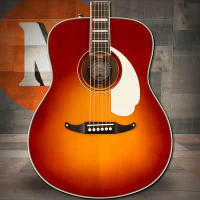 Fender California Vintage Palomino with Case, Aged White Pickguard - Sienna Sunburst image 1
