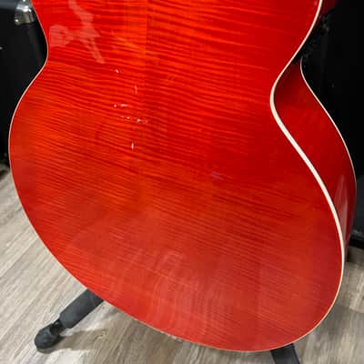Gretsch G5022CE Rancher Jumbo Cutaway Electric 2010s - Savannah Sunset image 12