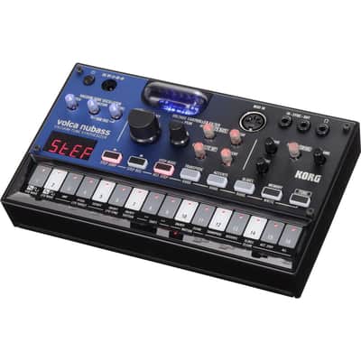 Korg Volca Nubass Vacuum Tube Bass Synthesizer with 16-Step Sequencer image 3