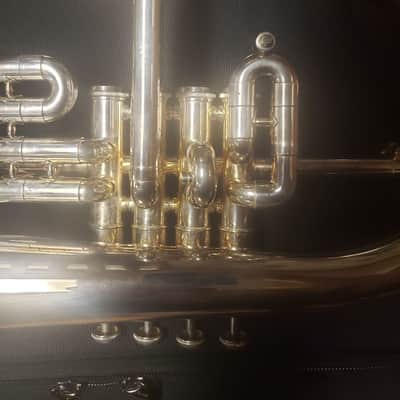 Getzen Eterna 896S Silver 4-Valve Flugelhorn W/ New ProTec Case! image 4