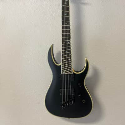 B.C. Rich Shredzilla 7 Proph. Archtop Fanned Frets 7-Strg Sat Black-BRAND NEW!!! image 1