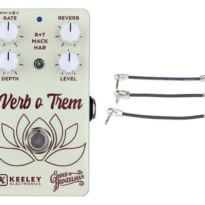 Keeley EH Verb o Trem KVOT + Gator Patch Cable 3 Pack image 1