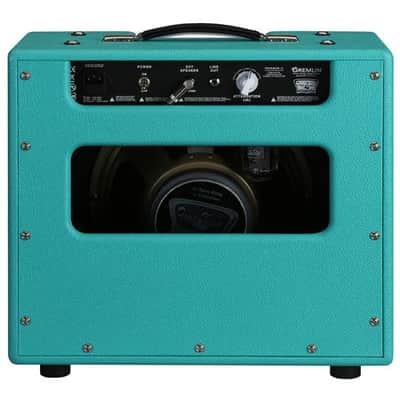 Tone King Gremlin Guitar Amplifier Tube Combo 1x12" 5 Watts Turquoise image 4