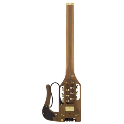 Traveler Pro-Series Deluxe Mahogany Pro Electric Travel Guitar w/ Gigbag image 2