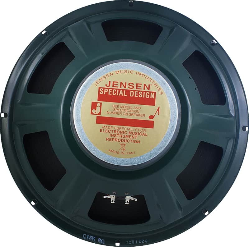 Jensen C15K Vintage Ceramic 15" 100-Watt 8ohm Guitar / Bass Speaker image 1