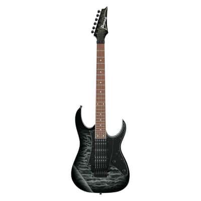 Ibanez RG450QMBTGB RG Standard Electric Guitar - Transparent Gray Burst image 2