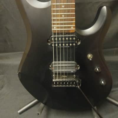 Sterling By Musicman JP70 7 String serial SB18150 - Black image 2