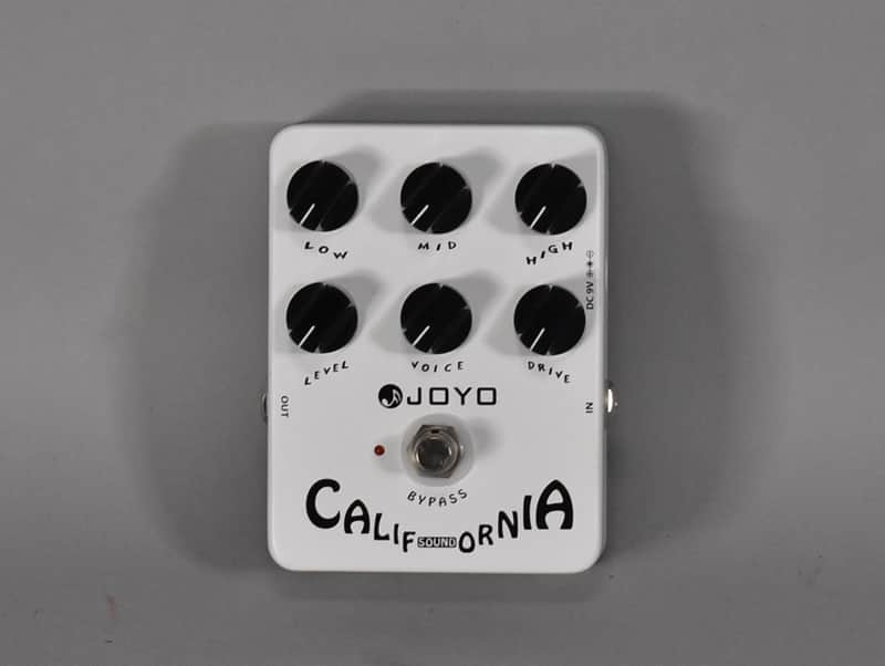 JOYO JF-15 California Sound Overdrive Effects Pedal White image 1