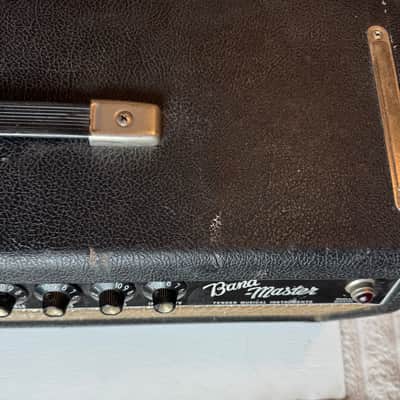 Fender Bandmaster 40-Watt 2-Channel Guitar Amp Head 1963 - 1967 - Black Panel image 7