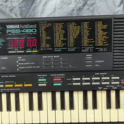 YAMAHA PSS-480 (1988, 2op FM synth + arranger) image 4