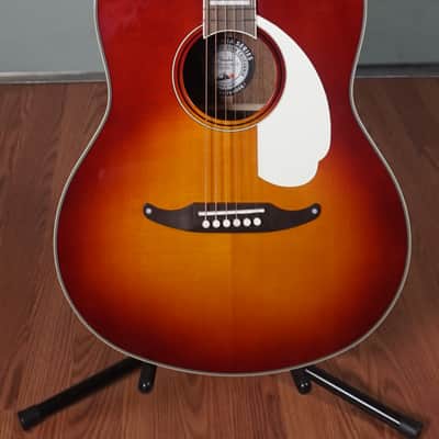 Fender Palomino Vintage, Aged White Pickguard, Sienna Sunburst w/ Vintage-Style HSC image 2