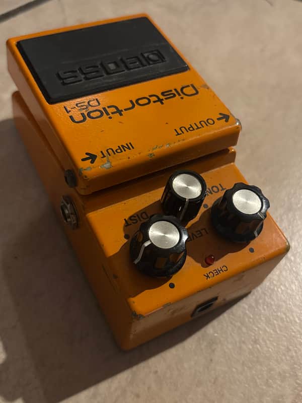 Boss DS-1 Distortion (Silver Label) 1994 - Present - Orange image 1