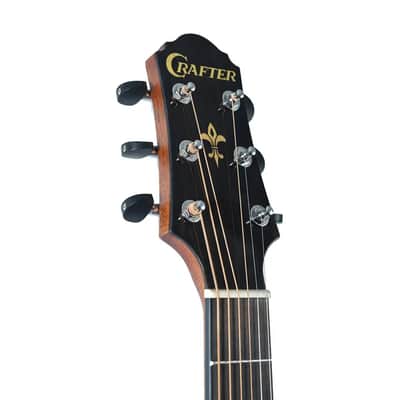 Crafter HJ250-CE-N Jumbo Cutaway Acoustic-Electric Guitar image 7