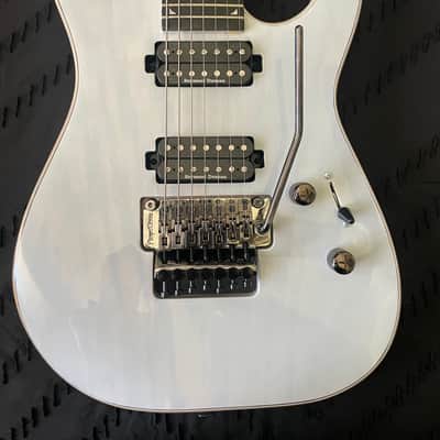 Jackson Pro Series Soloist SL7A MAH Electric Guitar - Unicorn White image 2