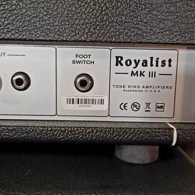 Tone King Royalist MKIII Guitar Amp Head (with flightcase image 5