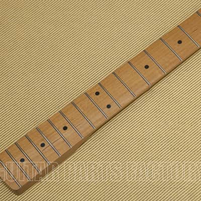 099-0802-920 Fender Roasted Maple Precision Bass Neck, 20 Medium Jumbo Frets, 9.5", Maple, C Shape image 4