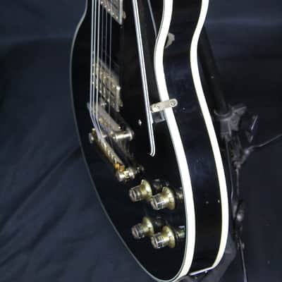 Univox Les Paul Custom 1970s Lawsuit Era Electric Guitar w/ Original Hard Case image 4