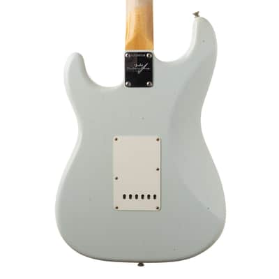 Used Fender Custom Shop '59 Stratocaster Journeyman Super Faded Aged Sonic Blue 2025 image 2