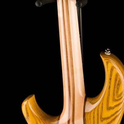 Aria Pro II SB-1000 Reissue 4-String Electric Bass Guitar Made in Japan Oak Natural with Gig Bag image 16