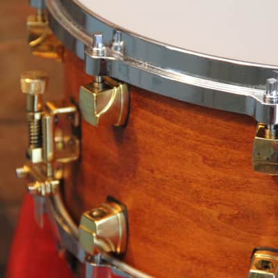 Yamaha Maple Custom - natural vintage 6.5x14 snare drum image 3