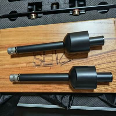 sE Electronics RN17 Small Diaphragm Cardioid Condenser Microphone Matched Pair 2011 - Present - Black image 1