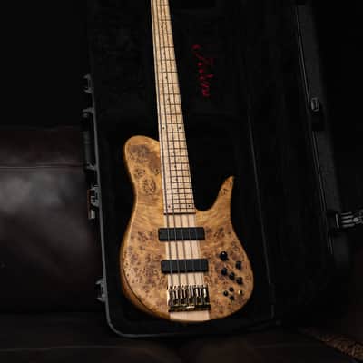 Fodera Imperial 5 Elite Poplar Burl End-2023 (10.5 lbs) image 2