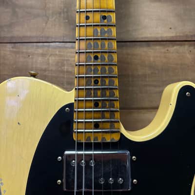 Fender Custom Shop CuNiFe Special Run Black Guard Tele Bigsby Heavy Relic w/case image 7