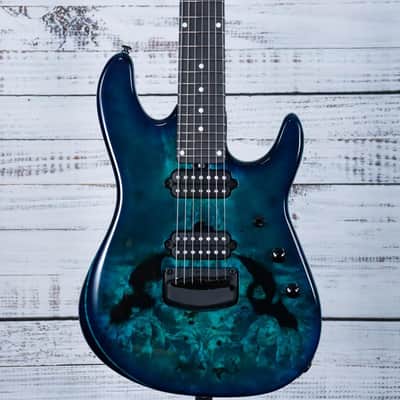 Music Man Jason Richardson Cutlass HT 7-String Electric Guitar | Water Temple image 1