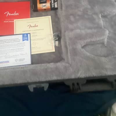 Fender American Ultra Jazz Bass V with Maple Fretboard 2019 - 2025 - Arctic Pearl image 2