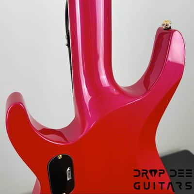 ESP LTD Stephen Carpenter SC-607B Baritone 7-String Electric Guitar w/ Case - Magenta Metallic image 12