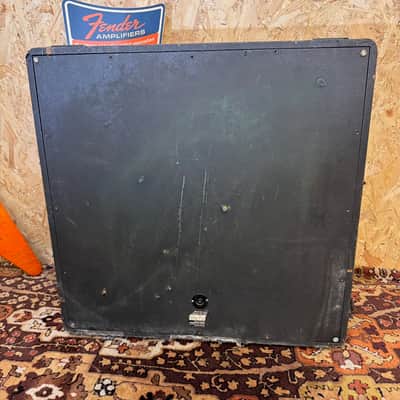 Vintage 1970s Marshall 4x12 Checkerboard 1960 Amplifier Speaker Cabinet G12L-35 image 9