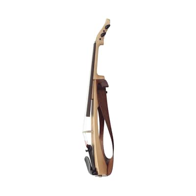 Yamaha YEV104 - 4-String Electric Violin Outfit w/ Case and Bow - Natural image 3