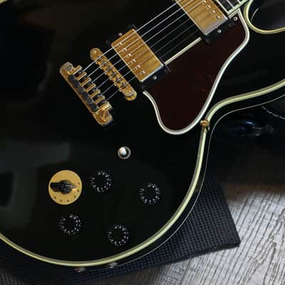 2007 Gibson Custom BB King Lucille w/ Rare Crown Inlay Electric Guitar Black Ebony + OHSC image 7