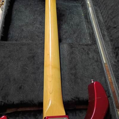 Kramer focus 6000 guitar Cherry Red 1986 Seymour Duncan pick ups Floyd Rose Tremolo image 10