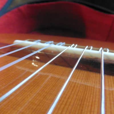 Solid Cedar + Brazilian Rosewood + Top Model From Suzuki Factory Japan + c.1978 + Nice Setup + Hard Case image 22