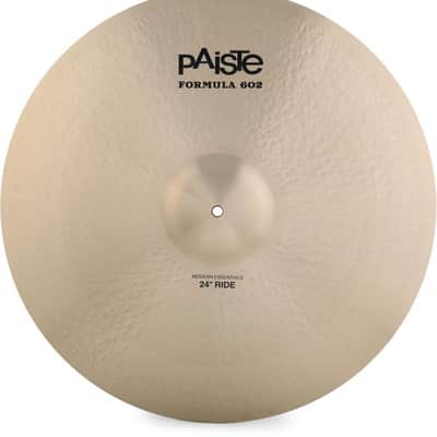Paiste 24 inch Formula 602 Modern Essentials Ride Cymbal image 3