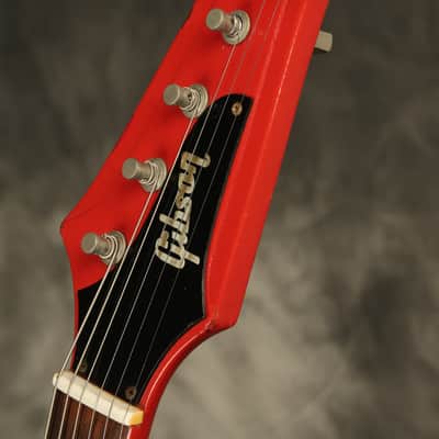1965 Gibson reverse Firebird III w/non-reverse headstock original CARDINAL RED!! image 6