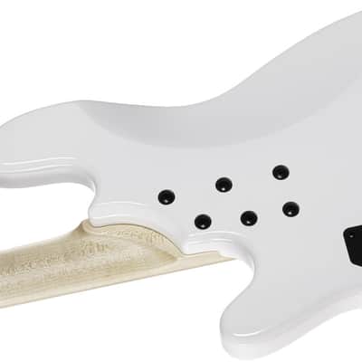 Cort Elrick NJS 4-String Electric Bass, White image 6