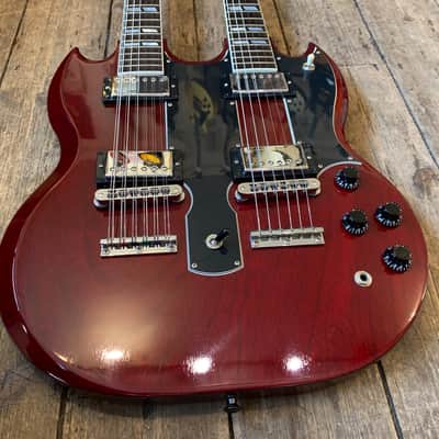 2001 Gibson EDS 1275 - Heritage in Cherry comes with orig. hard shell case image 12