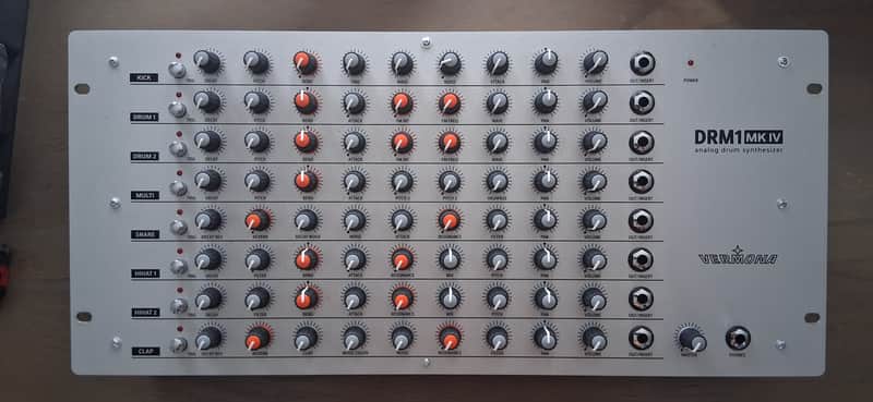 Vermona DRM1 MKIV Analog Drum Synthesizer 2021 - Present - Silver image 1