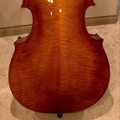 Christopher 3/4 Hybrid Bass DB303T with Steiner Brazilwood Bow and Meisel MBS Stand image 6