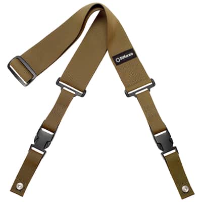 DiMarzio DD2200MG ClipLock Guitar Strap Cordura Marine Green