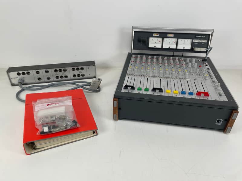 Studer - 169 - Studio Mixer - Inc. Manual/Spare-Parts/Breakout-Box - Serviced (Recapped) image 1