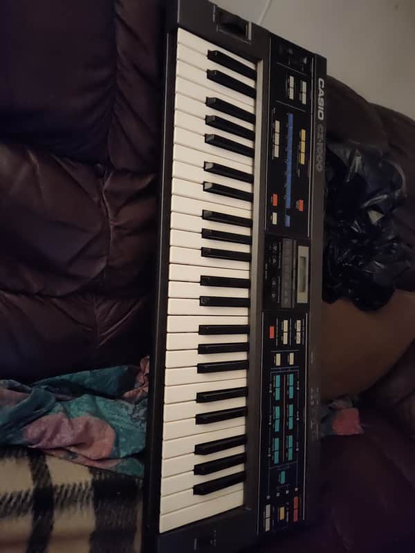 Casio CZ-1000 49-Key Synthesizer 1985 - Black image 1